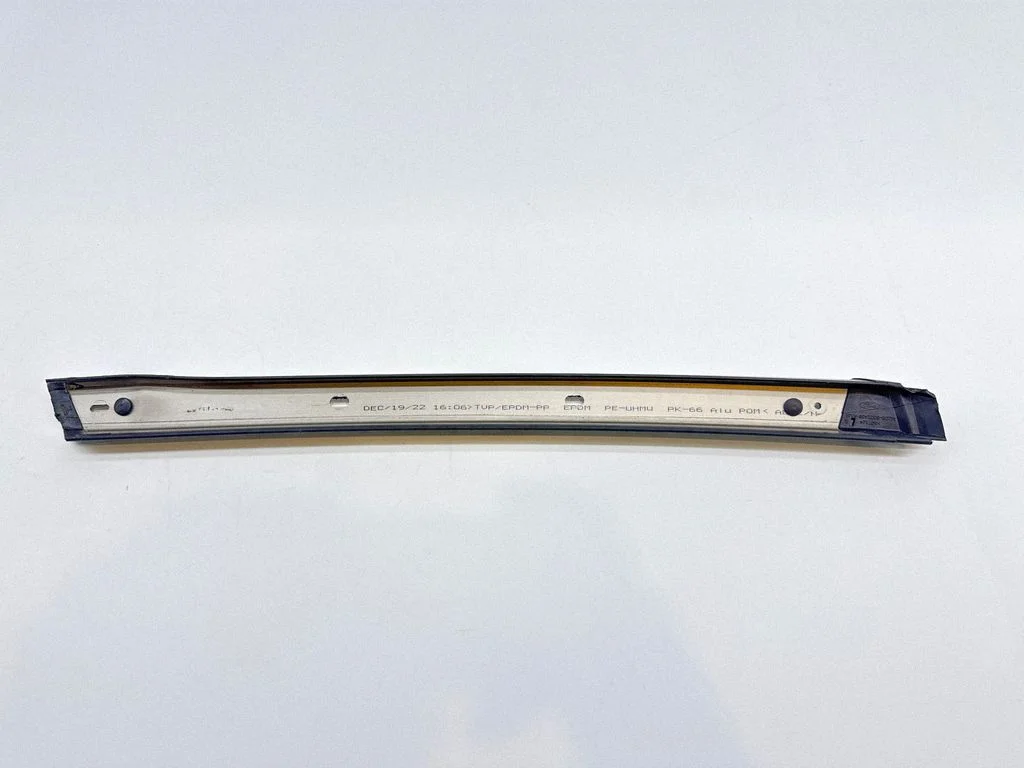 Door glass trim