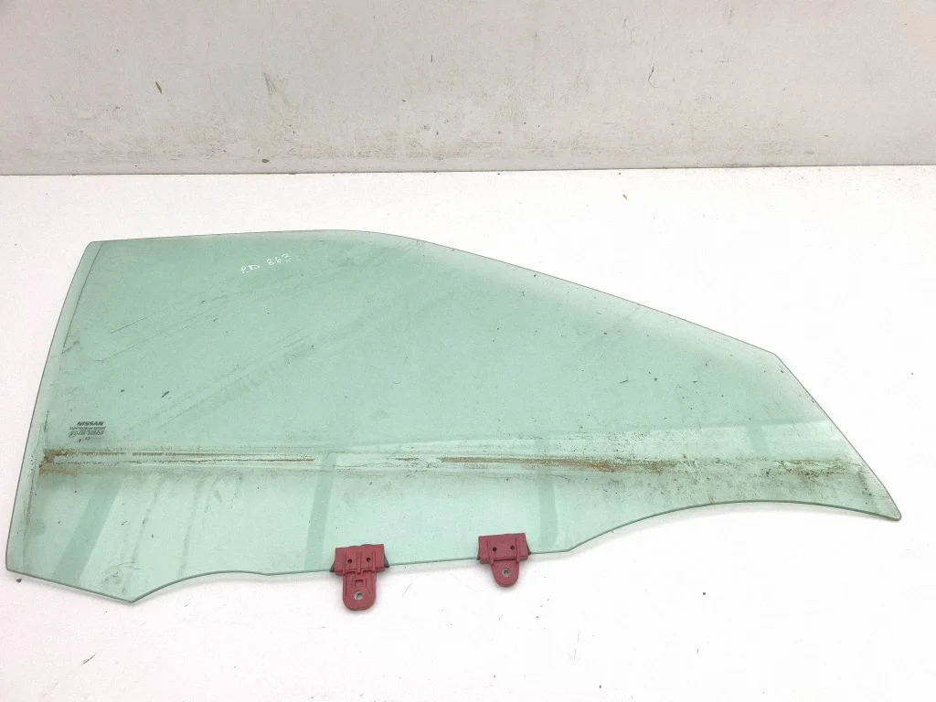 Front door window glass four-door – right