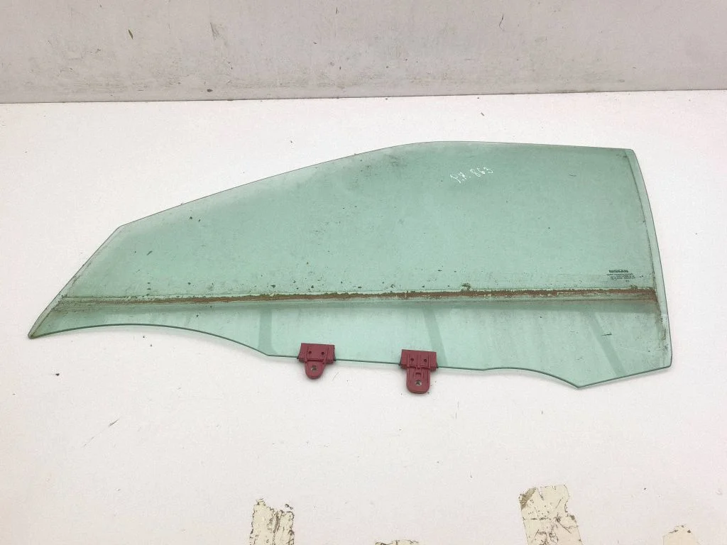 Front door window glass four-door – left