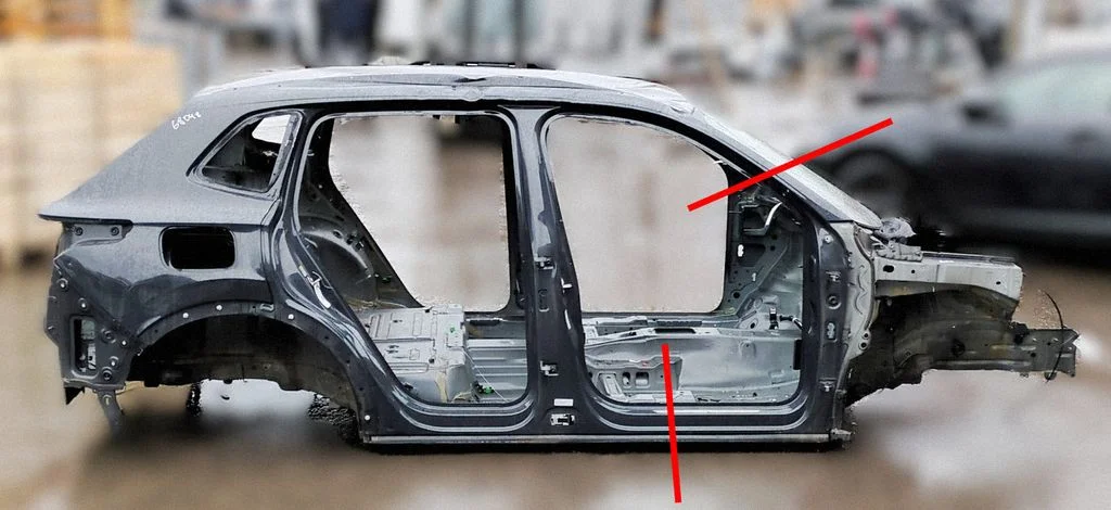 Front quarter panel – right