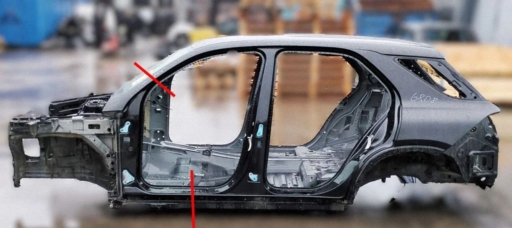 Front quarter panel – left