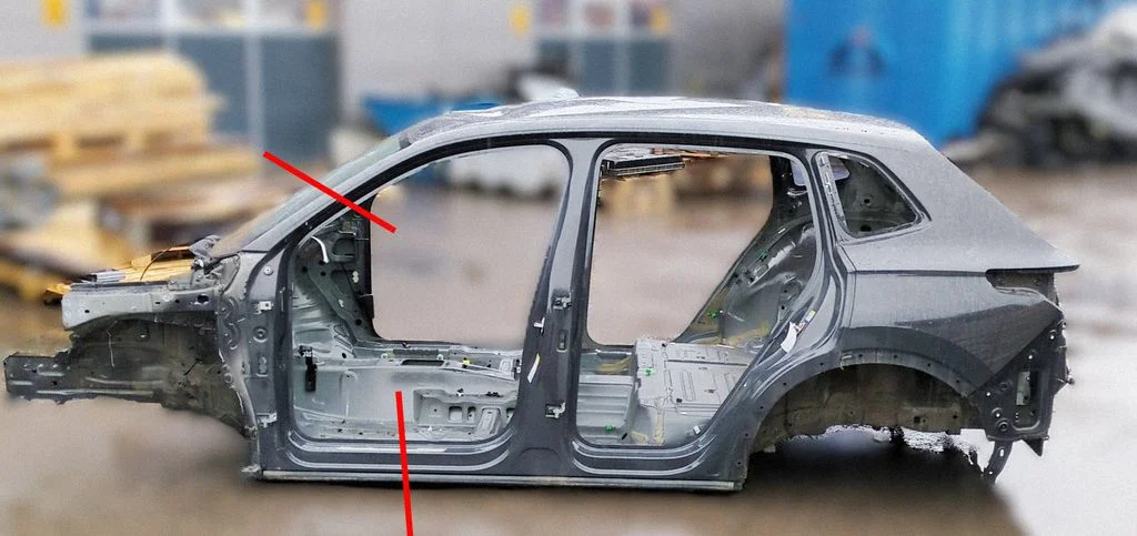 Front quarter panel – left