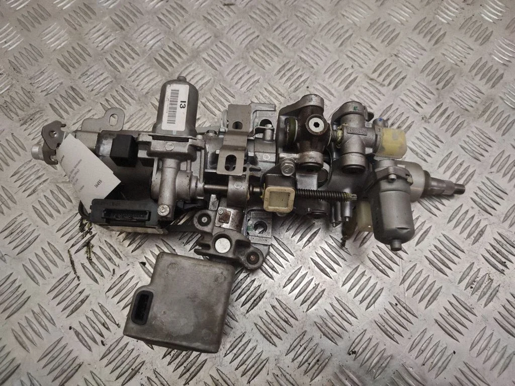 Steering wheel axle