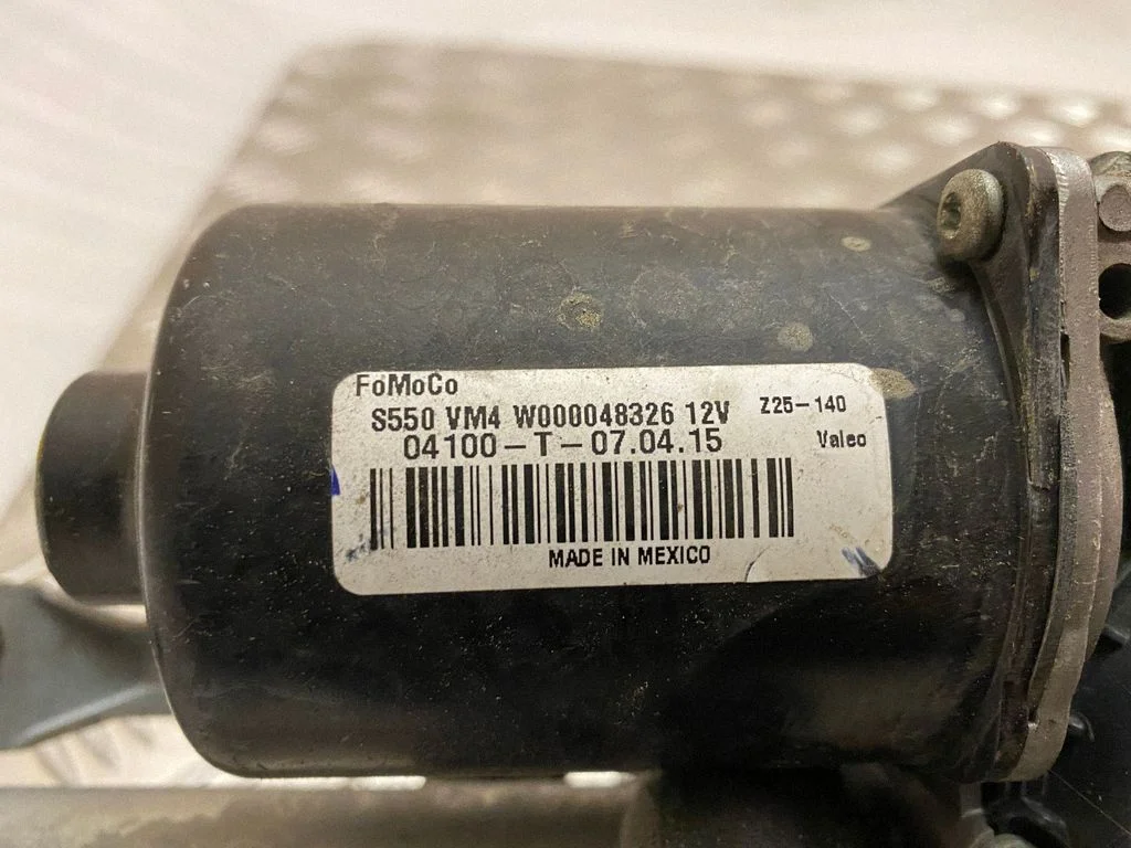 Front wiper linkage and motor FR3B17500AC