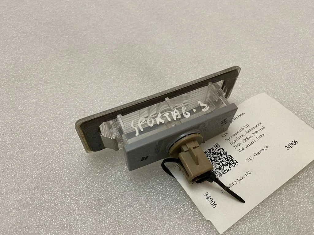 Number plate light 925012G000