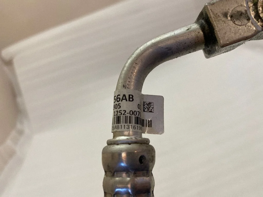 Air conditioning (A/C) pipe/hose 68227756AB