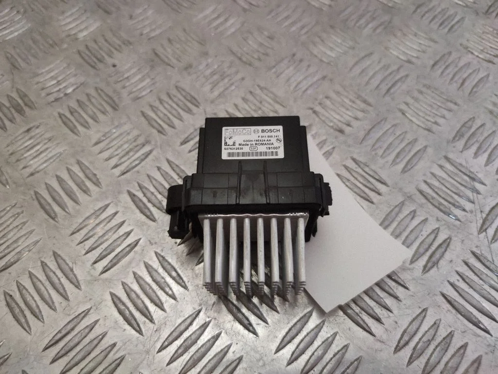 Heater blower motor/fan resistor G3GH19E624AA