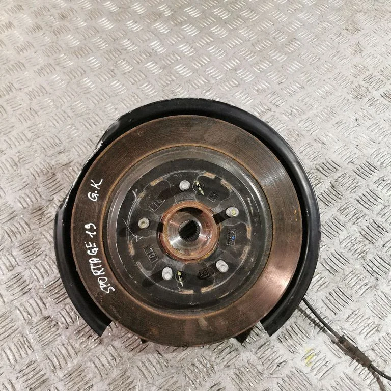 Rear wheel hub – left