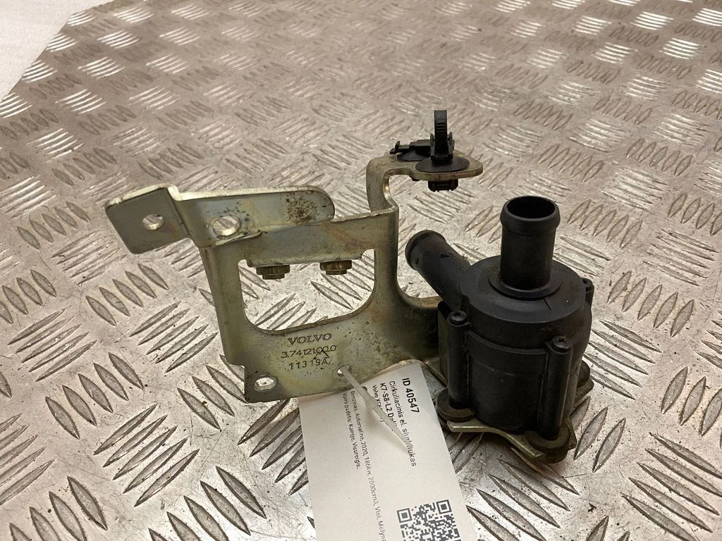 Electric auxiliary coolant/water pump 31657307