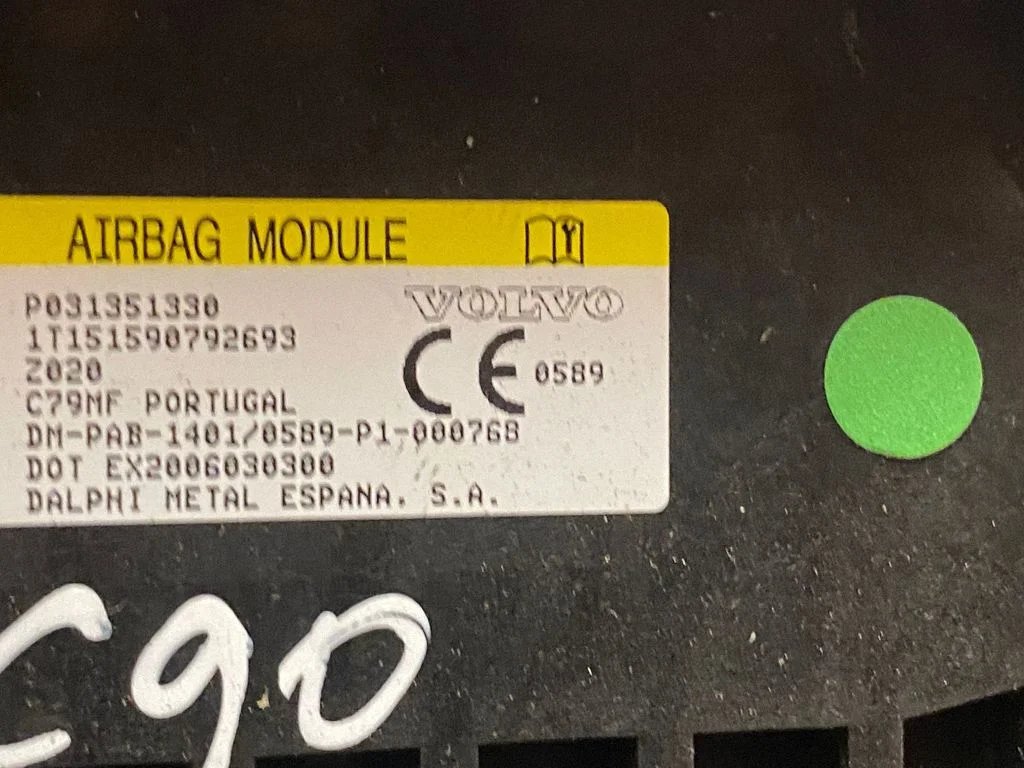 Kõrvalistuja turvapadi 31351330