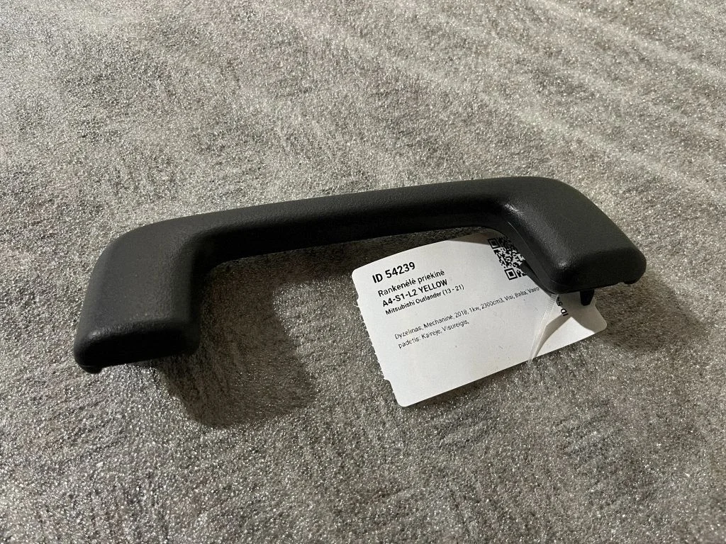 Front interior roof grab handle