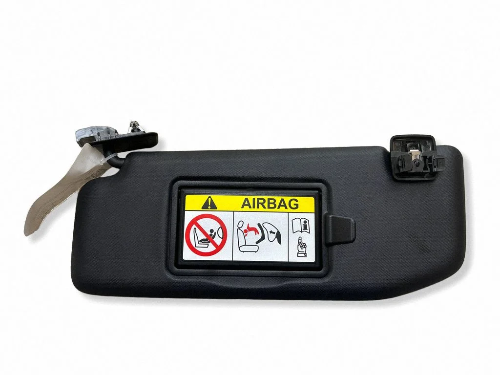 Sun visor – left