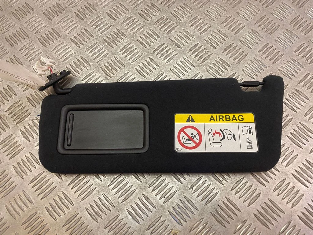 Sun visor – left