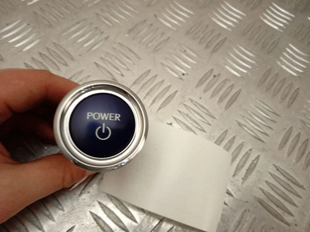 Engine start stop button switch