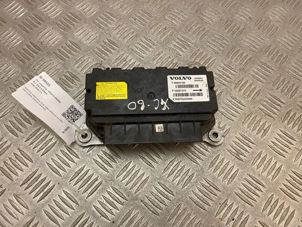 Drošības spilvenu vadības bloks – Volvo XC60 (2017-)