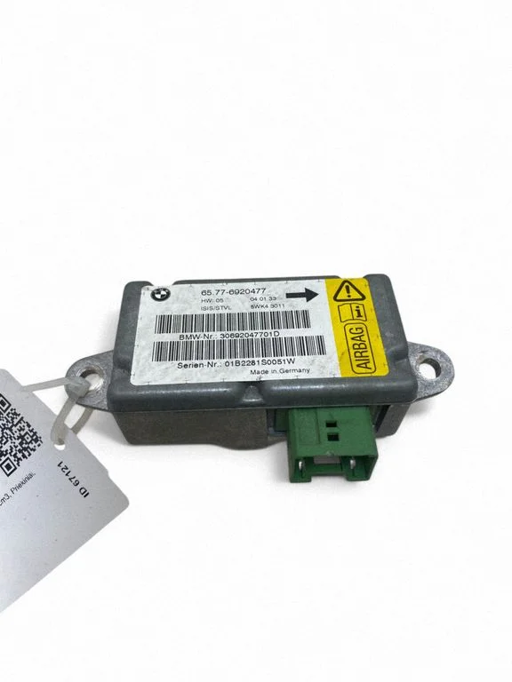 Drošības spilvenu vadības bloks 6920477