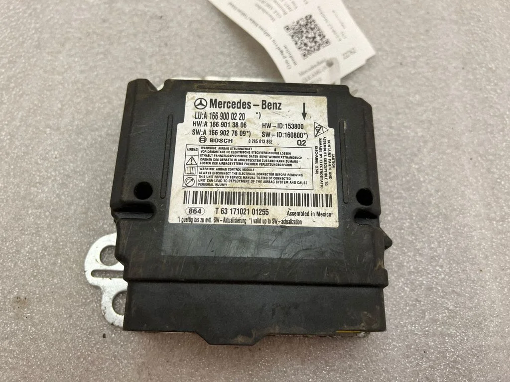 Airbag control unit/module – Mercedes-Benz ML-Class W166 (2012-2017)