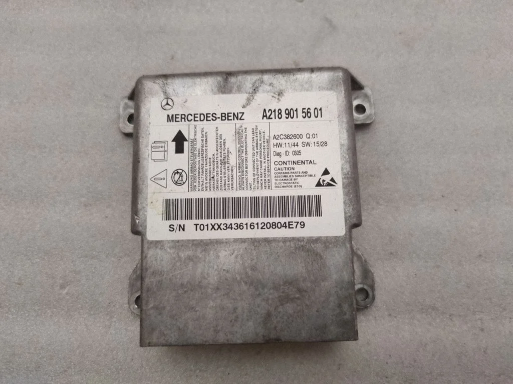 Drošības spilvenu vadības bloks A2189015601