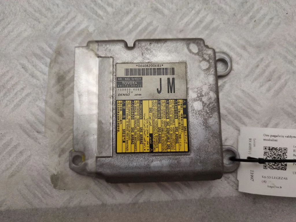 Airbag control unit/module – Lexus RX 450H (2016-)