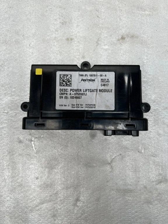 Tailgate/trunk control unit/module 100751100A