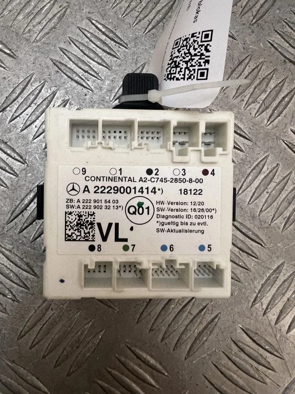 Durvju elektronikas vadības bloks A2229001414