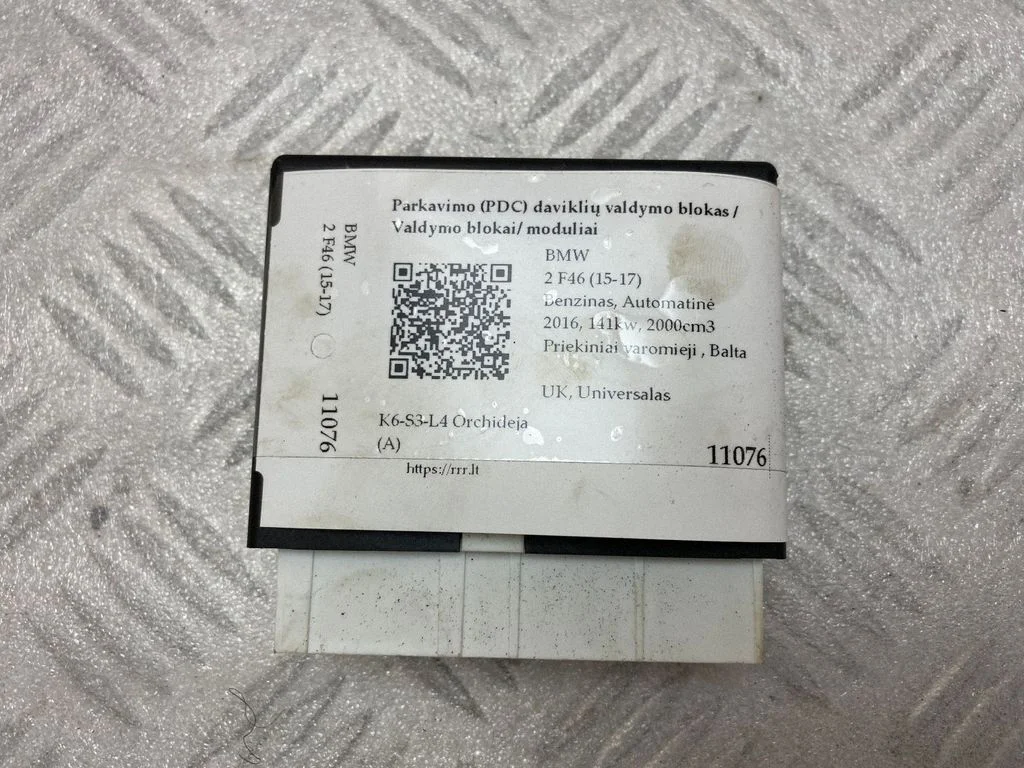 Parkimisandurite (PDC) juhtplokk 6881300