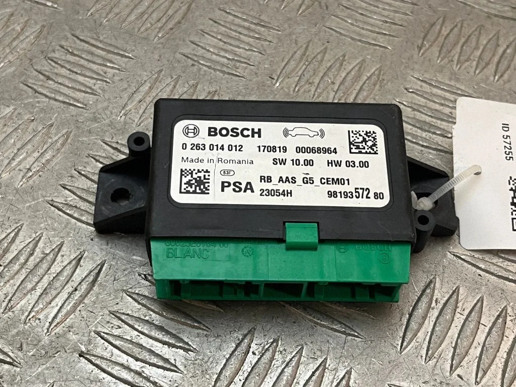 Parkošanās (PDC) sensoru vadības bloks 9819357280