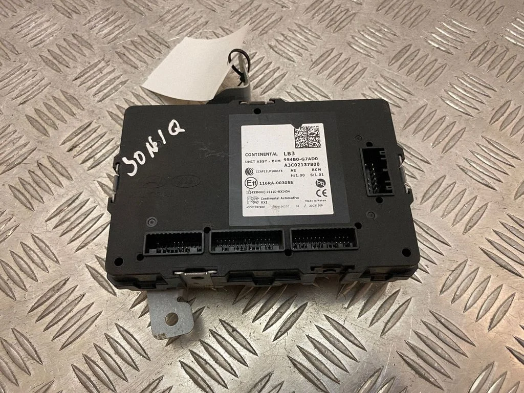 Other control units/modules 954B0G7AD0