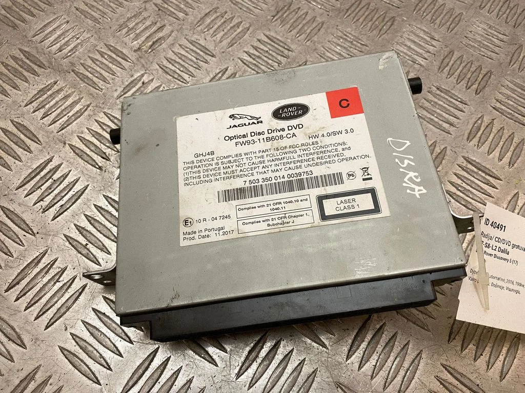 Radio, odtwarzacz CD/DVD, nawigacja FW9311B608CA