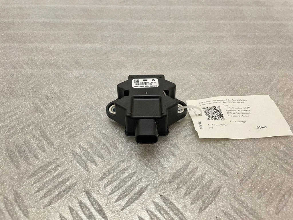 ESP acceleration yaw rate sensor 68411966AB
