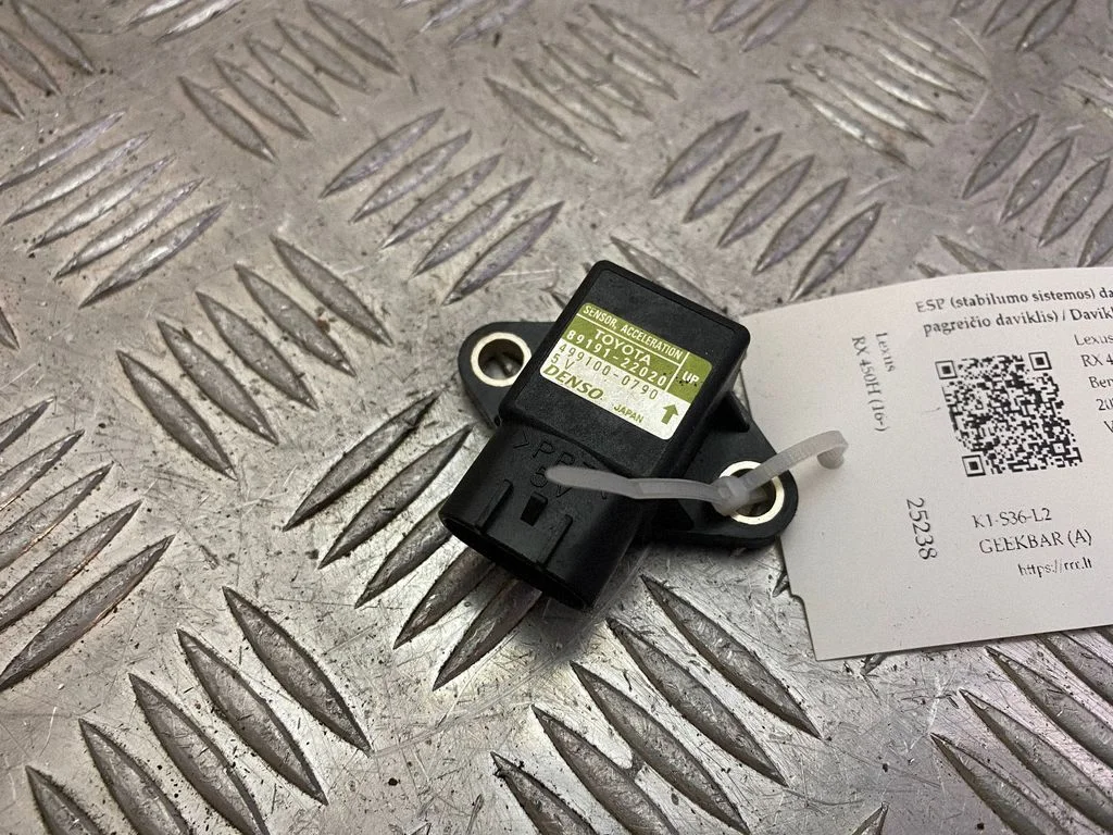 ESP acceleration yaw rate sensor – Lexus RX 450H (2016-)