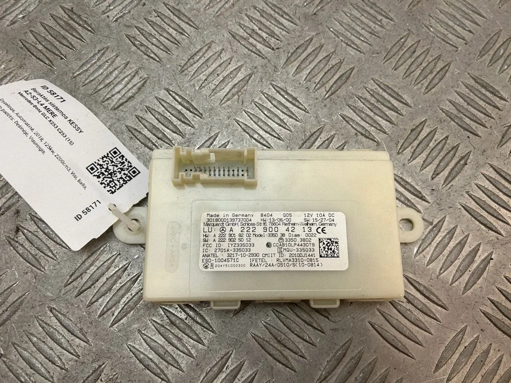 Moduł systemu bezkluczykowego KESSY (keyless) A2229004213