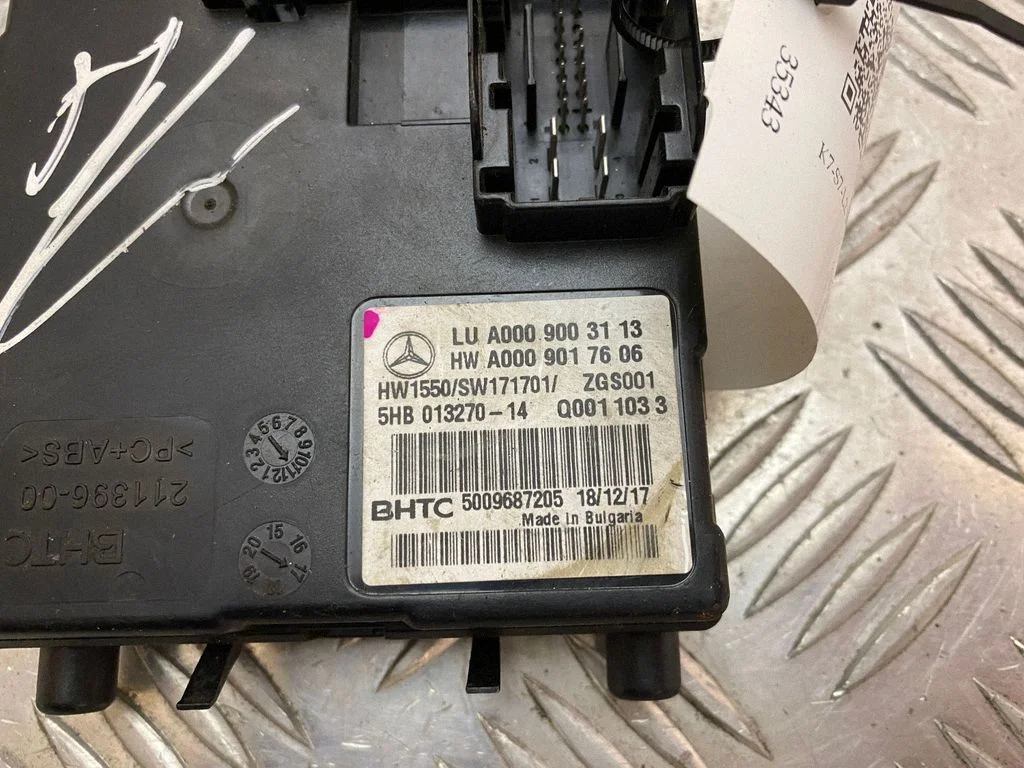 Air conditioning/heating control unit – Mercedes-Benz E-Class W238 (2017-)