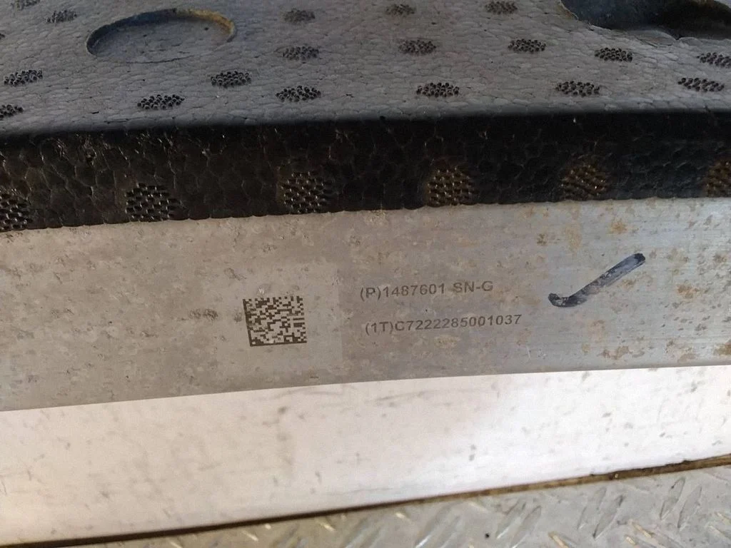Front bumper cross member 1487601SNG