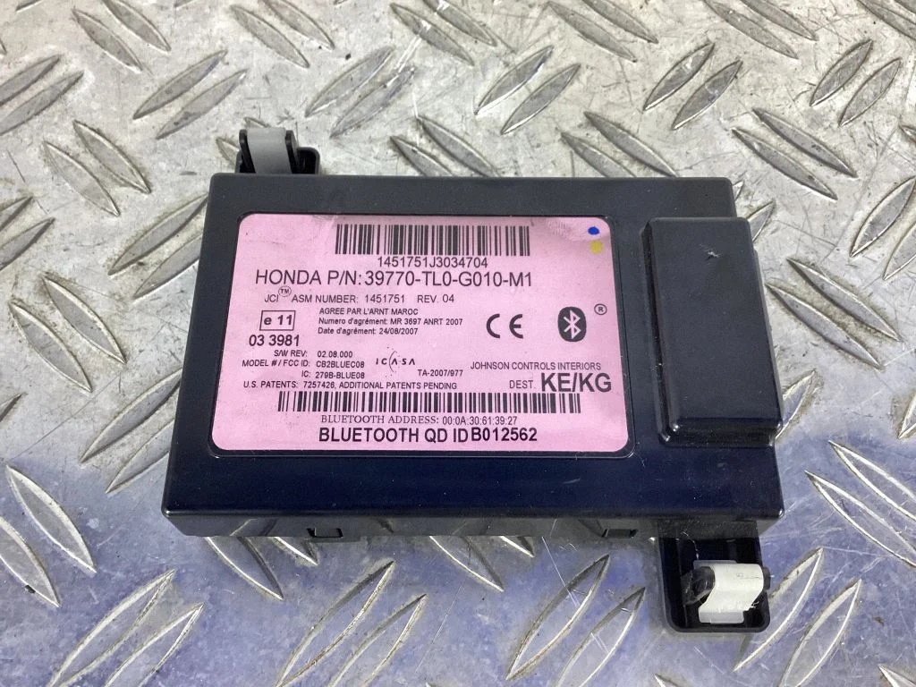 Bluetoothi moodul – Honda Accord (2008-2016)