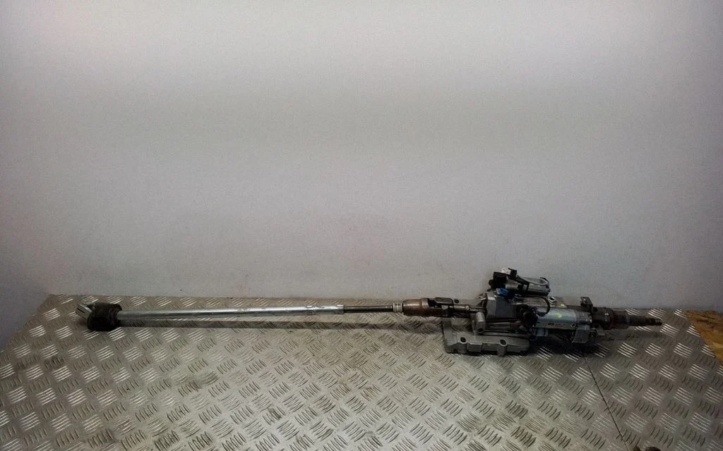 Steering wheel axle