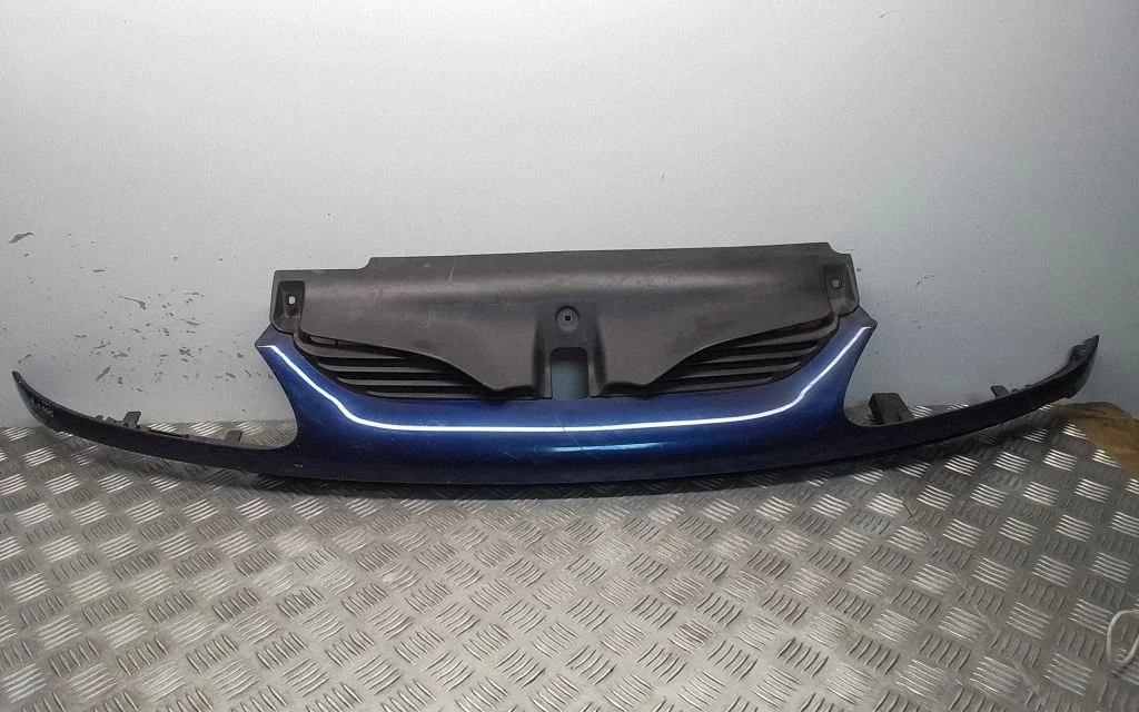 Front bumper upper radiator grill