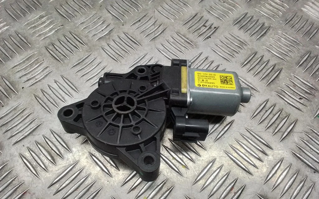 Rear door window regulator motor