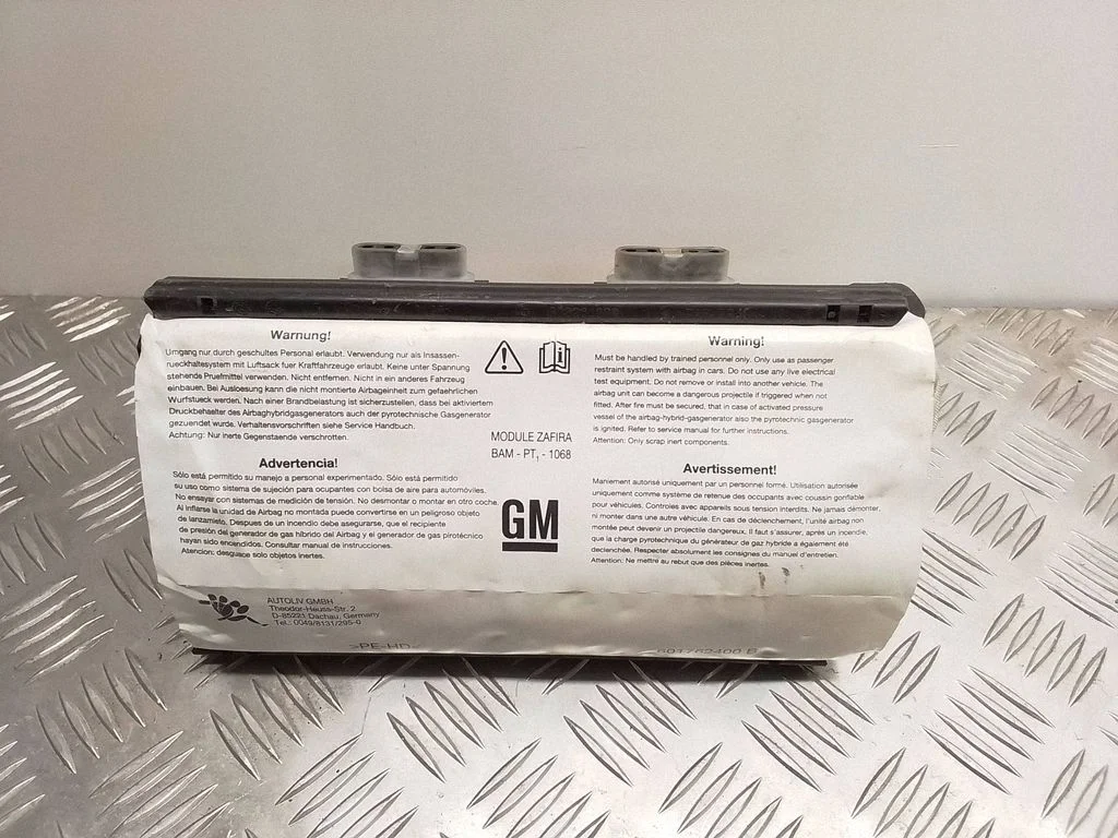 Passenger airbag 601762400B