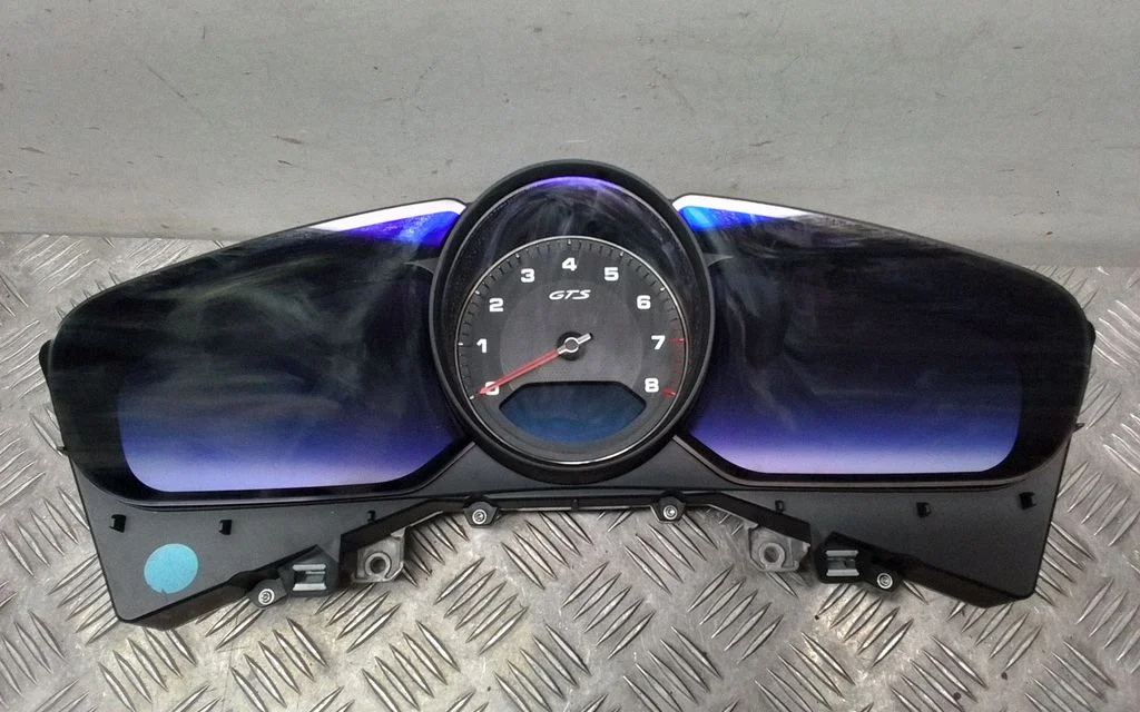 Speedometer (instrument cluster) – Porsche Cayenne (9Y0 9Y3) (2018-)