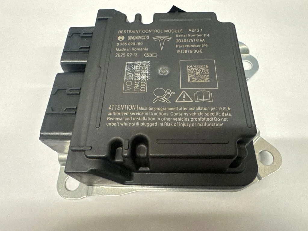 Airbag control unit/module – Tesla Model Y (2020-)