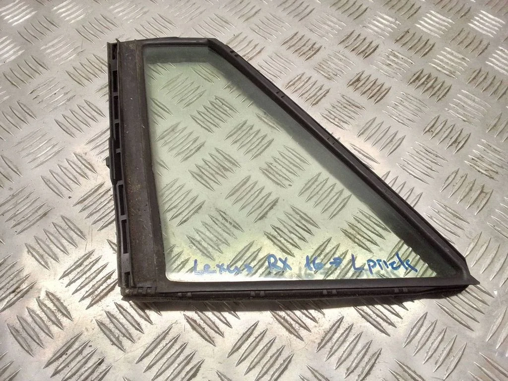Front door vent window glass four-door – Lexus RX 450H (2016-)