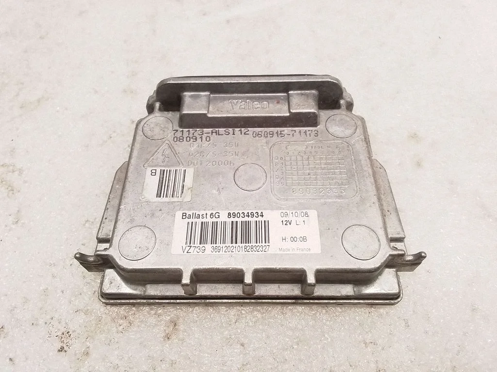 Headlight ballast module Xenon 89034934