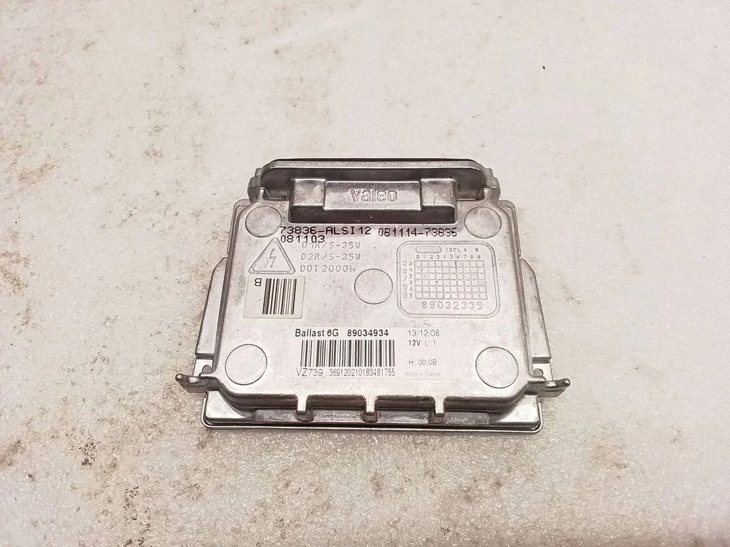 Headlight ballast module Xenon 89034934