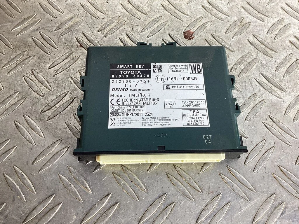 Keyless (KESSY) go control unit/module – Lexus GS 250 350 300H 450H (2013-)