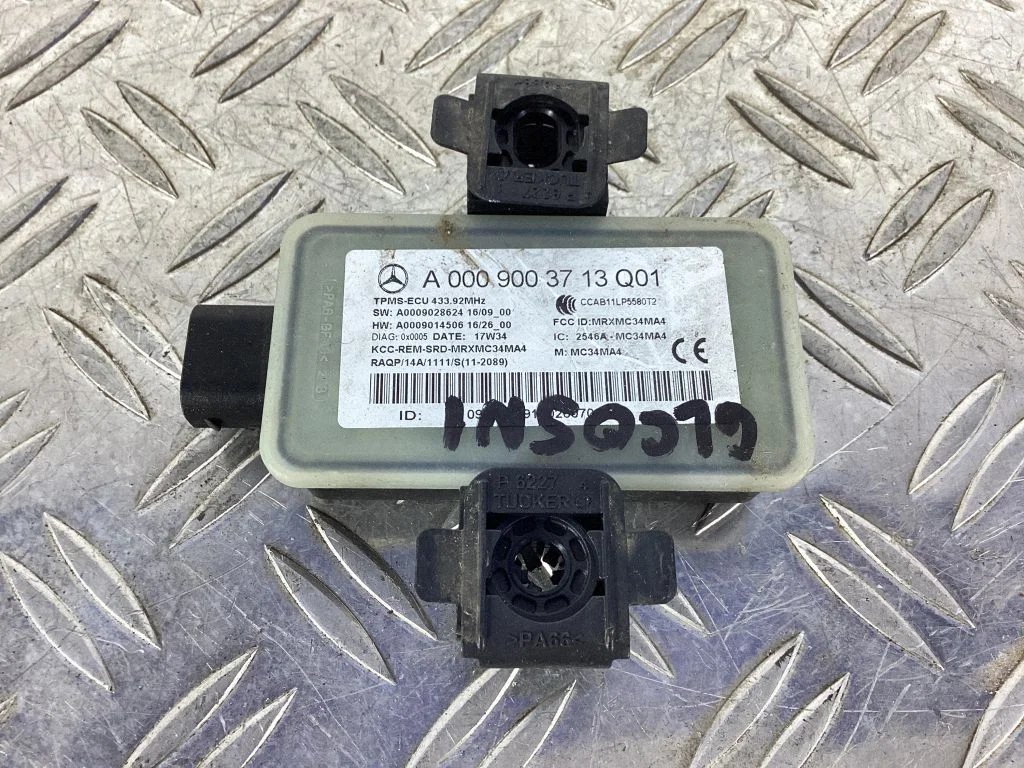 Tire pressure control unit – Mercedes-Benz GLC-Class C253 (2016-)