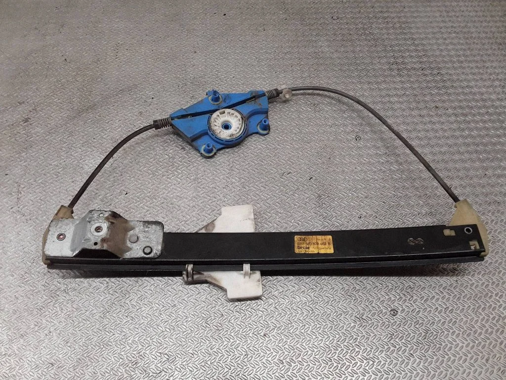 Rear window lifting mechanism without motor 8E0839462B