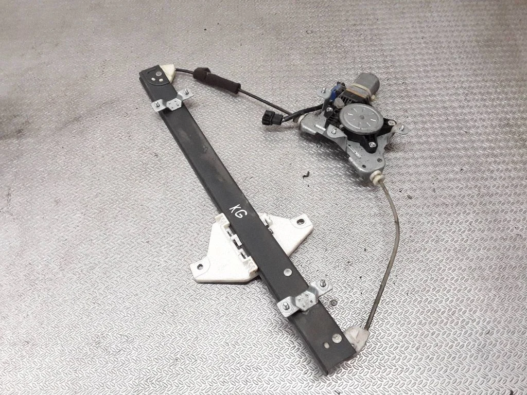 Rear door window regulator with motor 96627081