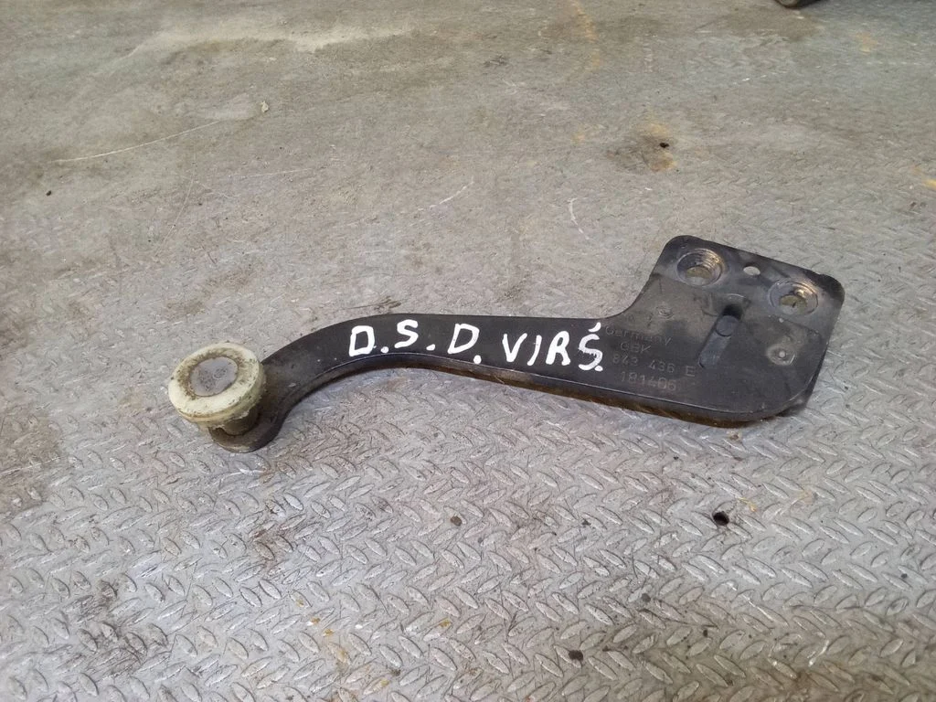 Sliding door upper roller guide/hinge 7H0843436E