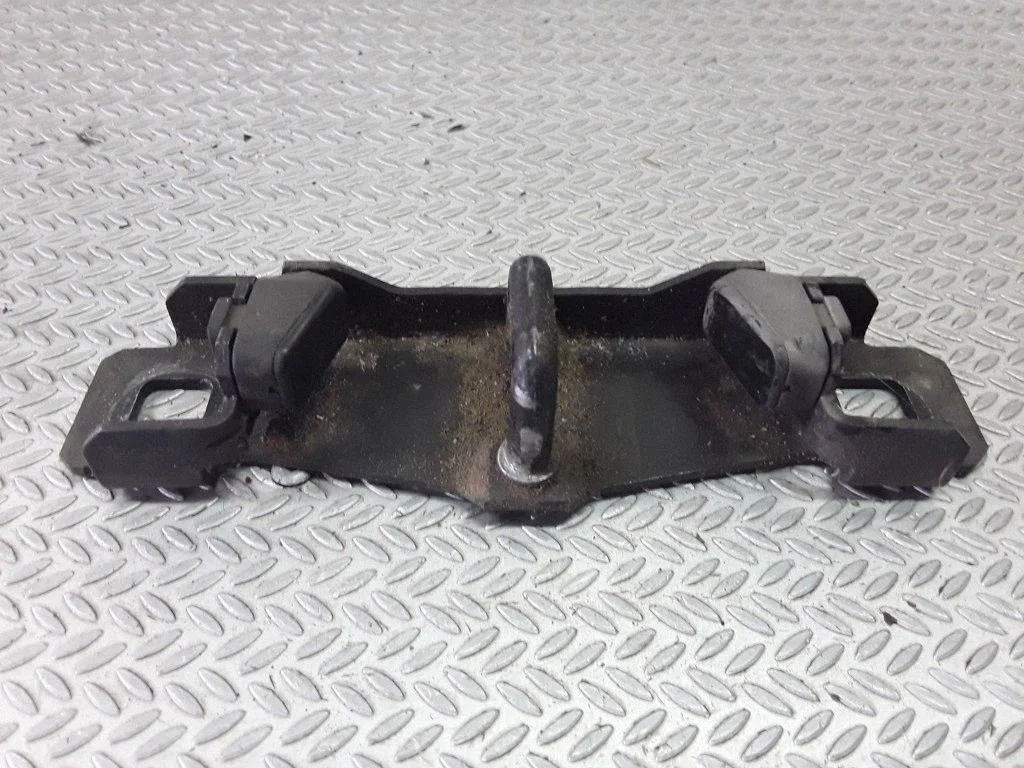 Loading door lock loop/hook striker